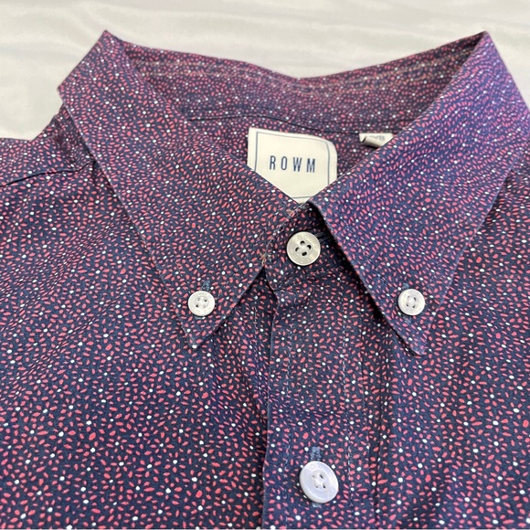 ROWM Big & Tall Men's Plaid Button Down Long Sleeve Shirt 2XB - Picture 3 of 9